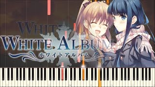 White Album 2 OST Medley 2 Piano Tutorial  Sheets [upl. by Hazelton]