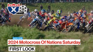 2024 Motocross of Nations  Saturday Qualifying Video Highlights [upl. by Oderfliw]