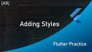 Flutter Practice Adding Styles amp Checkboxes [upl. by Odelia]