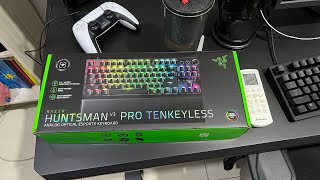 Razer Huntsman V3 Pro Tenkeyless  Sound Test  Cincai Unboxing [upl. by Lav]