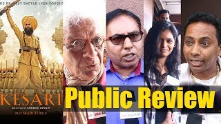 Kesari Movie Public Review  First Day First Show  Akshay Kumar Parineeti Chopra [upl. by Nyltyak523]