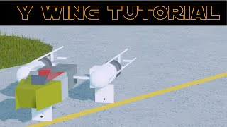 Plane Crazy Mini YWing Tutorial [upl. by Dagney]