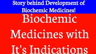 Biochemic Medicines  Schuessler 12 Tissue Remedy [upl. by Ellingston]