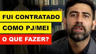 FUI CONTRATADO COMO PJMEI  O QUE FAZER [upl. by Sheridan]