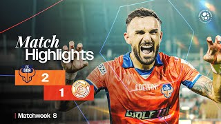 Match Highlights  FC Goa 21 Punjab FC  MW 8  ISL 202425 [upl. by Nnylirej]