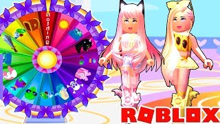 NEW Royale High Mystery Wheel Picks Our Outfits For A Week [upl. by Aiuqet248]