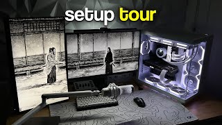 My Dream Gaming Setup Tour 2024 [upl. by Nashom]