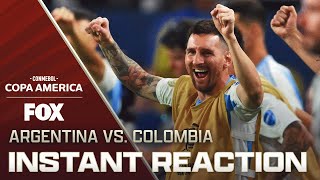 Argentina pulls out tough victory over Colombia to become Copa América Champions  2024 Copa América [upl. by Acinej115]