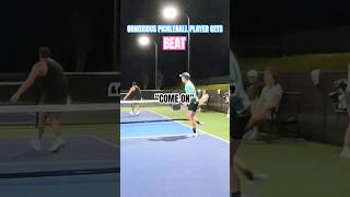 Obnoxious Pickleball player gets beat pickleball sports shorts ￼ [upl. by Eignat]