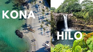 Kona VS Hilo Where to Stay on the Big Island Hawaii [upl. by Alexander119]