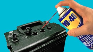 Old Battery as New in 1 minute Amazing Repair Way that Surprised an Experienced Motorist [upl. by Llewxam]