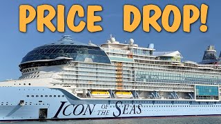 Cruise Deal 64 Off Balcony Cabin Price On Icon Of The Seas Royal Caribbeans New Ship [upl. by Ladin]