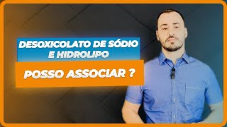 Desoxicolato de sódio e Hidrolipo posso associar  Prof Ricardo Ávila [upl. by Arlyne890]