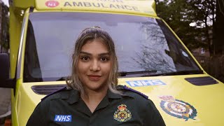 Hina talks about joining LAS and doing a paramedic apprenticeship with us [upl. by Oakman]