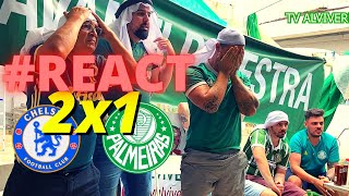 REACT  CHELSEA 2 X 1 PALMEIRAS [upl. by Vrablik]