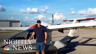 New Video Shows Roy Halladay Plane Crash  NBC Nightly News [upl. by Etteuqaj]