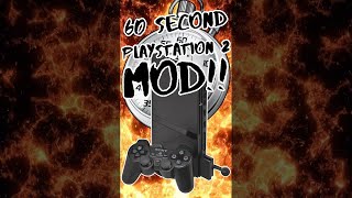 Modding a PS2 in 60 Seconds  PlayStation 2 Modding Made Easy shorts [upl. by Kapoor244]