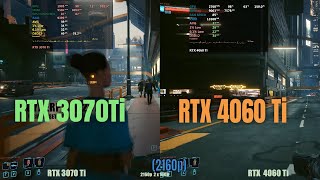 RTX 3070 Ti vs RTX 4060 Ti 4k gaming [upl. by Alina]