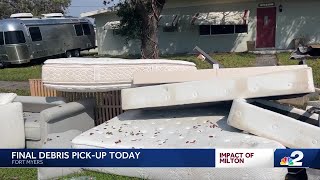 Fort Myers begins final day of debris collection from Hurricane Milton cleanup [upl. by Aicila]