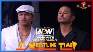 The Young Bucks return  AEW Dynamite Homecoming Review 01102024  Its Wrestling Time wDatila [upl. by Aliemaj]