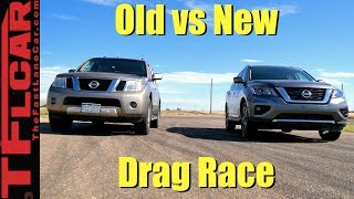 Old vs New Pathfinder Drag Race We Didnt See This Coming [upl. by Griffin]