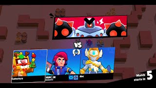 Brawl Stars  3v1 Boss Fight Gameplay Walkthrough  iOS Android😂 [upl. by Irmgard25]