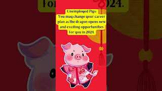 Pig  Career Forecast 2024 chineseastrology [upl. by Scevour66]