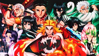 WLO  Hashiras  Kimetsu no Yaiba  Remake [upl. by Annenn]