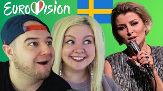 Cornelia Jakobs  Hold Me Closer  Sweden  Eurovision 2022  AMERICAN COUPLE REACTION [upl. by Enilram]