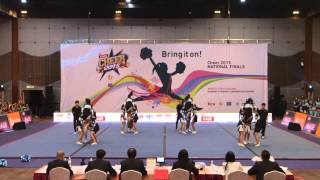 CHEER 2015 Rayvens routine [upl. by Aihselef]