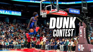 NBA 2K22 My Career  NEW DUNK CONTEST On NEXT GEN AllStar Weekend Best PG Build Gameplay [upl. by Buckels]