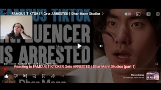 Reacting to FAMOUS TIKTOKER Gets ARRESTED  Dhar Mann Studios part 1 [upl. by Cornall]