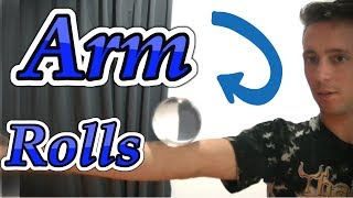 Contact Juggling Beginner Tutorial  Arm Rolls Introduction  Danelo Performances [upl. by Tereb]