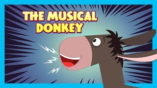 THE MUSICAL DONKEY  Moral Story For Kids  Kids Learning Stories  Kids Hut Stories [upl. by Thetos]