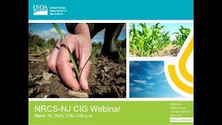 NJ Conservation Innovation Grant Webinar [upl. by Llerrah]