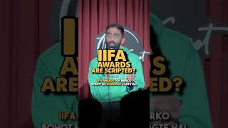 IIFA Awards are scripted  Pranit More  standup iifaawards shorts rjpranit [upl. by Ahsienahs]