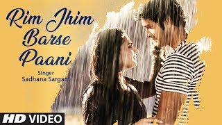 Rim Jhim Barse Paani Latest Video Song  Sadhana Sargam Feat Mrunal Jain Krishna Gokani [upl. by Ingra]