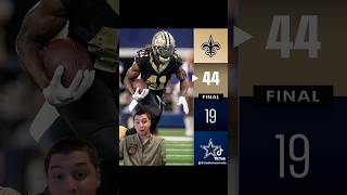 Saints Trounce the Cowboys sportsnews neworleanssaints dallascowboys nflfootball espnbet nfl [upl. by Elodia]