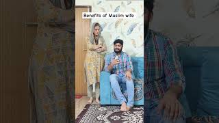 Bach gya🤪hindumuslimmarriagehindumuslimlove comedyfunnyytube husbandwifecomedyytdaily ytshots [upl. by Champaigne851]