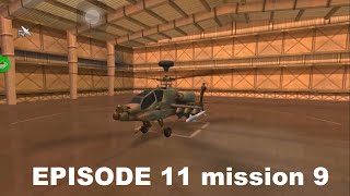 gunship battle episode 11 mission 9  Apache MKS [upl. by Akirret994]