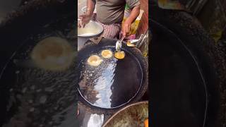 ⚡⚡ Oil Bhajji Making Process⚡⚡ shorts telugufoodie esangathulu streetfood foodie omelette [upl. by Launce]