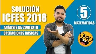 5  Operaciones básicas Matemáticas ICFES [upl. by Ronnholm]