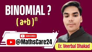 Binomial  । Binomial Expansion । Class 11th । NCERT MATHS maths mathscare [upl. by Lunette]