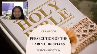 PERSECUTION OF THE EARLY CHRISTIANS [upl. by Hukill]