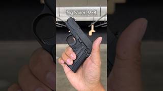 The Improved Colt Mustang  Sig Sauer P238 380 ACP Handgun pistol [upl. by Tasia]