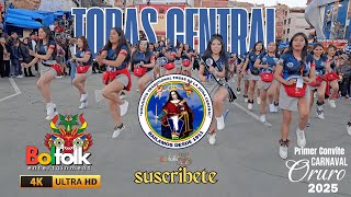 TOBAS CENTRAL  PRIMER CONVITE CARNAVAL DE ORURO 2025 PARTE 14 [upl. by Lavro]