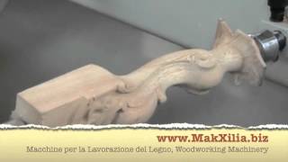 Scolpitrice a 2 Teste per Lavorazione Statue e Bassorilievi in Legno [upl. by Luzader]