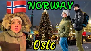 Day 1 of Europe Trip Freeze 🥶 ho gye 10 degree in Norway [upl. by Daffy213]