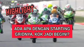 STARTING GRID BERUBAH ALDI SATYA NGOTOT MEREBUT PIMPINAN KLASEMEN SUPERSPORT 300 [upl. by Yahsram2]