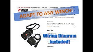 Adapting Traveler Wireless Winch Remote to a Winch it Wasnt Designed For [upl. by Doscher]